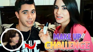 Make Up Challenge Ft. Kimberly Loaiza Juan De Dios Pantoja