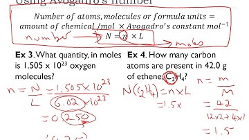 Topic 5 - Formulae, equations and amounts of substance
