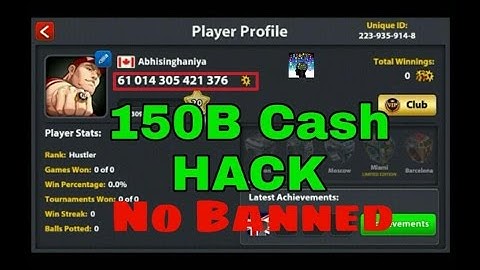 8 Ball pool 150B cash latest hack without root no account banned link is in the description!