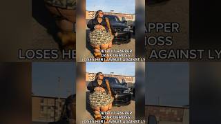 DETROIT RAPPER DANK DEMOSS LOSES HER LAWSUIT AGAINST LYFT