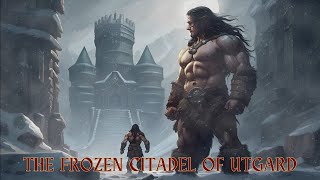 THE FROZEN CITADEL OF UTGARD | Echoes of Frost, Icy Wind and Steel | ASMR Ambience