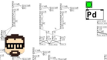 Pure Data: Live Programming Noise [no commentary] | Simon Hutchinson