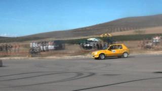 (HD) LOS MEJORES DERRAPES I SLALON VALVERDE (LA RIOJA AGOSTO 2011.wmv