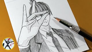 How to Draw Aki Hayakawa Step by Step – Anime Drawing Tutorial Easy for Beginners