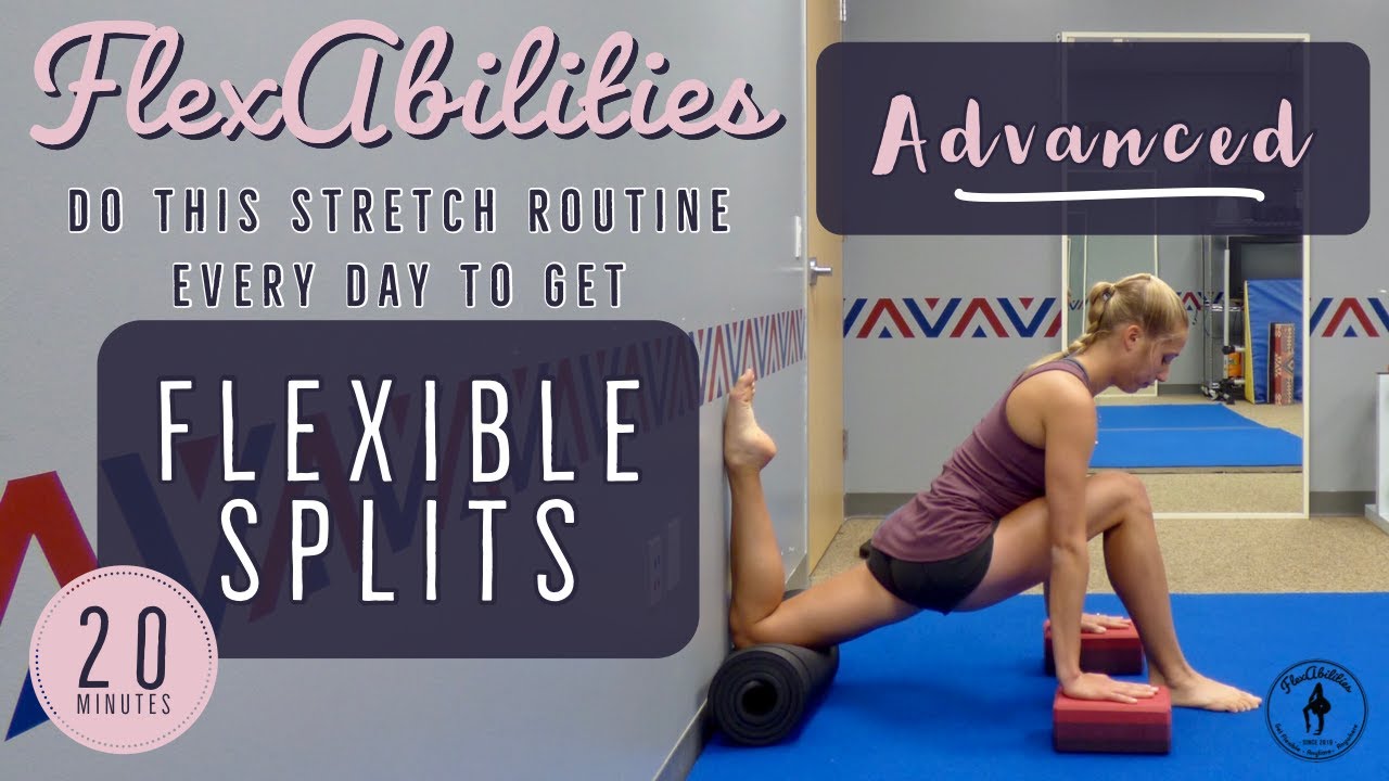 STRETCH LIKE A CONTORTIONIST! 20 MIN Advanced Leg Stretching Routine