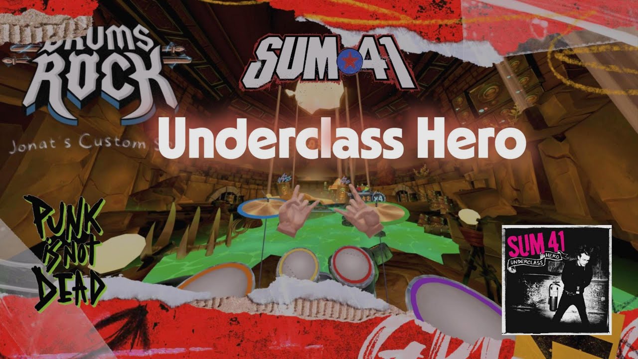 Sum 41 – Underclass Hero | Energetic Drums Rock VR Drum Cover