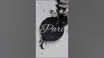 Pari name video whatsapp status 🔥 Pari name calligraphy whatsapp status Beautiful whatsapp status