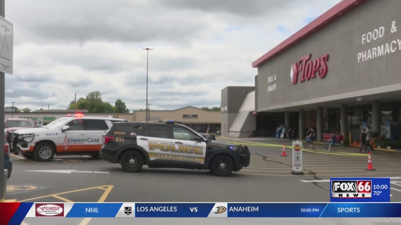 Elderly woman dies after being hit by car at Tops parking lot - YouTube