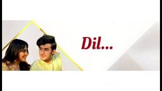 Dil song| Samar & Nandini song| Sanan | Paras Kalnawat & Anagha Bhosale | Anupamaa