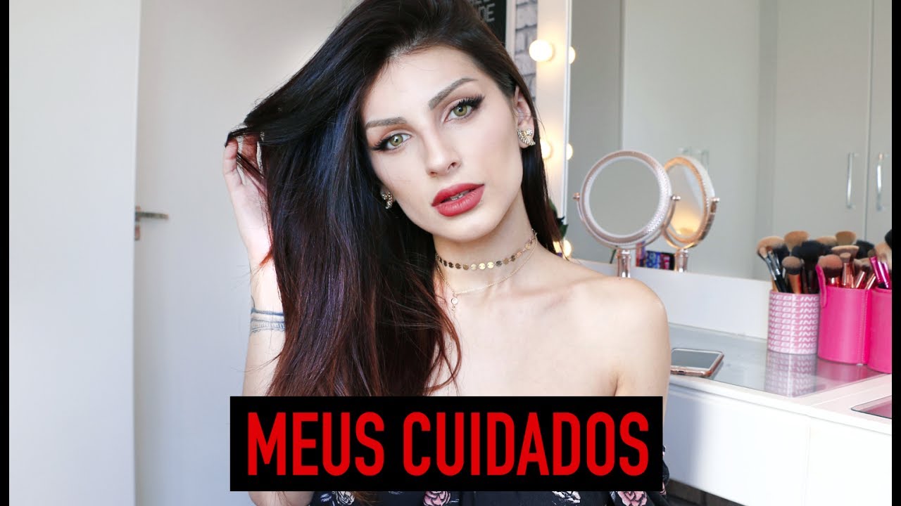 COMO EU ESTOU CUIDANDO DO MEU CABELO
