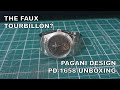 The Faux Tourbillon - Pagani Design PD-1658 Unboxing