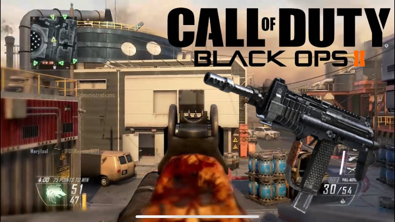 COD Black Ops 2: TDM on Meltdown | 19-7 (MSMC)