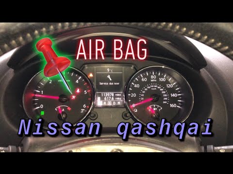 Nissan Qashqai B1049 air bag spiral cable/slip ring/squib/clock spring. (driver airbag module open)
