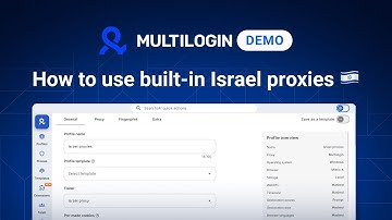 How to create multiple accounts with Israeli proxies