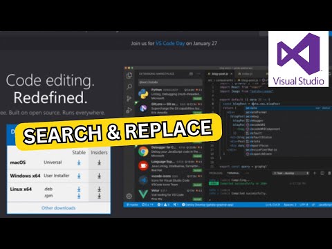 How to Search and Replace in Visual Studio Code 2025?