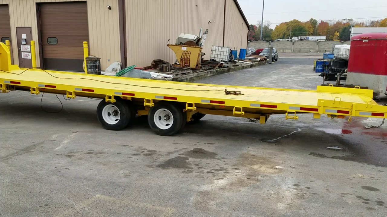 Sliding Axle Trailer