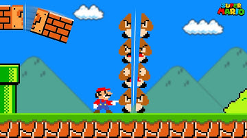 Super Mario Bros., but Mario Can Split Anything He Wants.