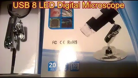 USB 8 LED Digital Microscope 50x