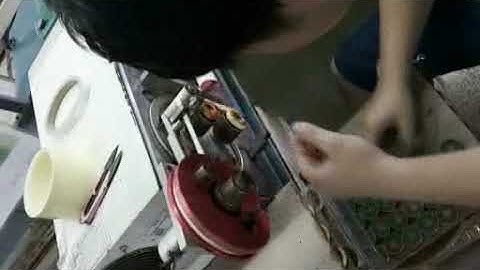 Automatic taping machine WM-1566TR. For transformers, relay & setp motors