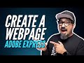 Create a Professional Webpage in Minutes with Adobe Express
