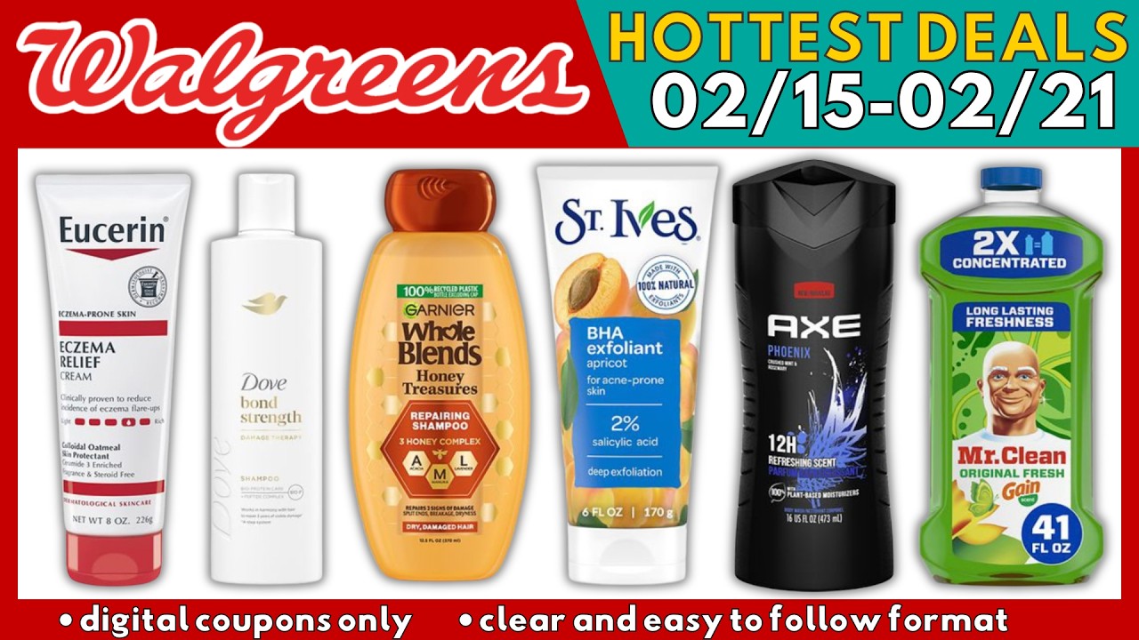 💁🏻‍♀️ Горячие предложения Walgreens на этой неделе 15-21 февраля | Только цифровые купоны! 