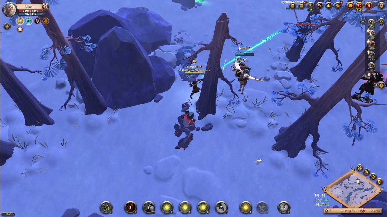 Albion Online Open World Warbow, Solo PvP, ep 21 YouTube