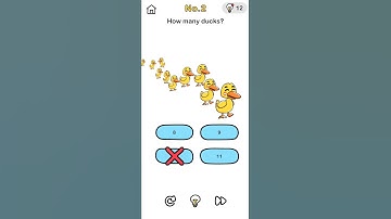 Brain out level 2 🧠 || How Many Ducks ? #brain #games #trending #shorts