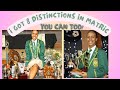 HOW TO GET DISTINCTIONS IN MATRIC! (5 TIPS)