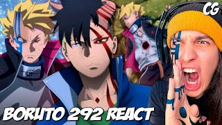 HYPE DEMAIS! 🔥 BORUSHIKI VS KAWAKI! - React Boruto 292