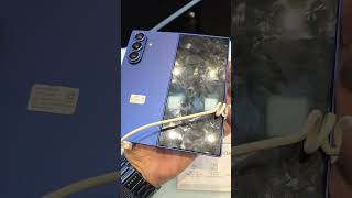 Samsung Galaxy Z Fold 7 Blue Shadow - slimmest Samsung Fold #shorts #samsung #galaxyzfold7