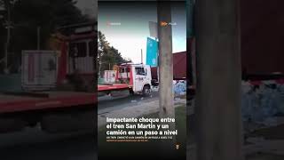 🚆 Impactante choque en Pilar Un tren de la línea San Martín embistió este martes por la mañana a…