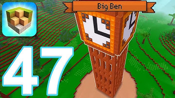 Block Craft 3D: City Building Simulator - Gameplay Walkthrough Part 47 - Big Ben (iOS)