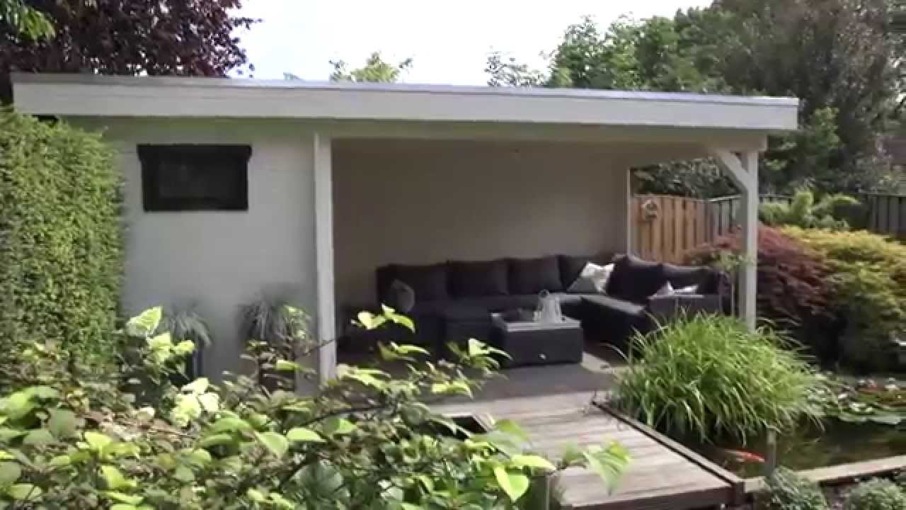 gazebo gardens Azalp blokhut met overkapping/luifel Edith