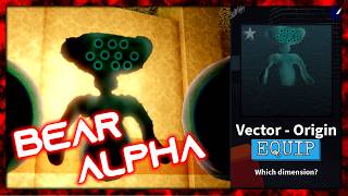 Celebrity BEAR (Alpha) - "Vector - Origin" Skin Showcase! Net Worth