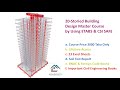 ETABS 20 Storied Building Design Master Course Outline