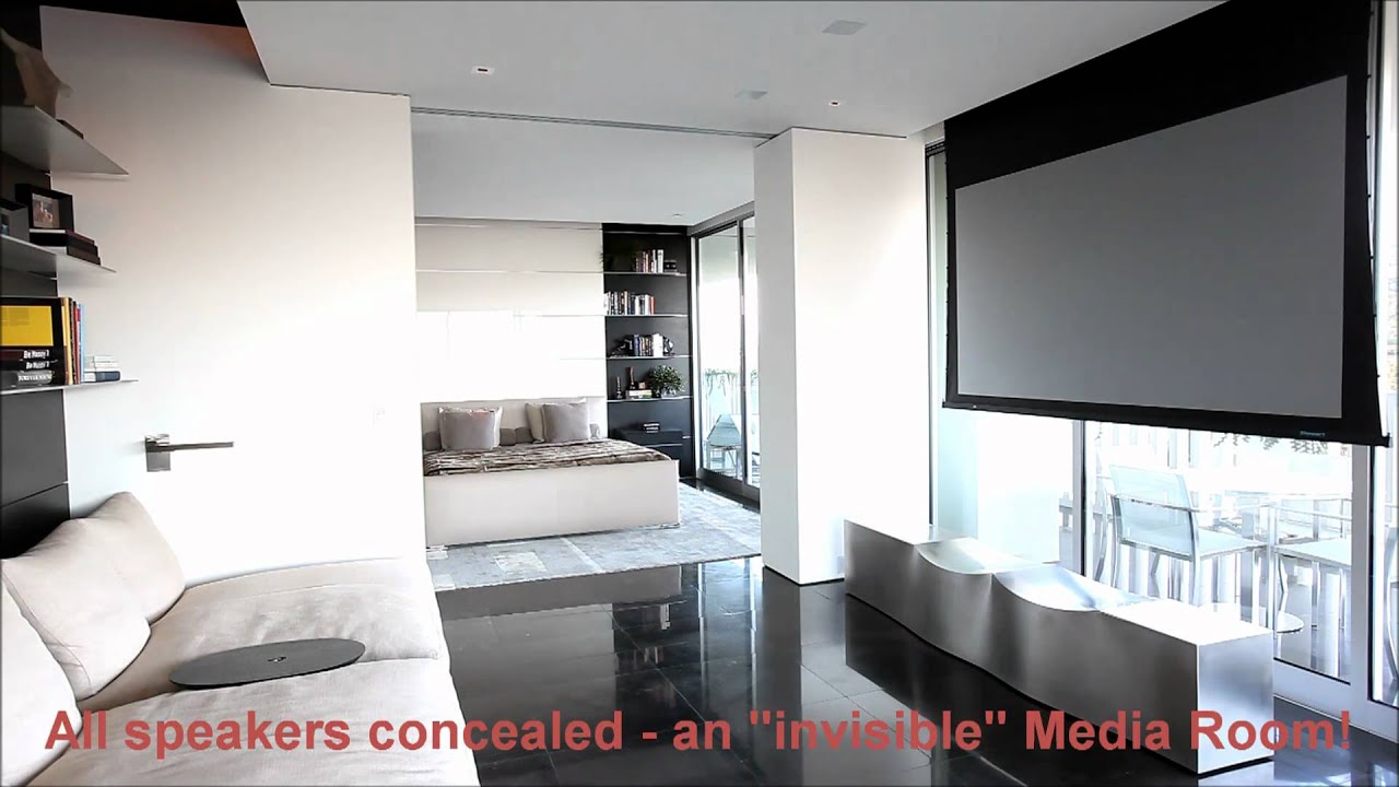 Hidden Media Room Home Theater System by DSI Entertainment Systems