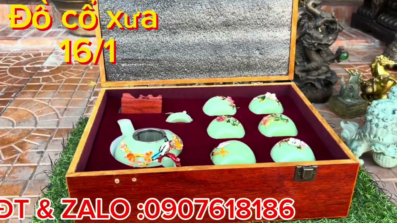 Quan âm- Đại bàng - rồng- trống đồng- 12 con giáp- gà đồng- bộ trà đá Ngọc- ngựa đồng búa đe 