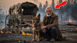 Broke Old Veteran And His Dog Bought A Rotted Wagon, What They Found Shocked Everyone In Town.