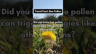 THE ALLERGY DILEMMA: UNCOVERING THE TRUTH ABOUT BEE POLLEN! 🐝  #beepollen  #trending