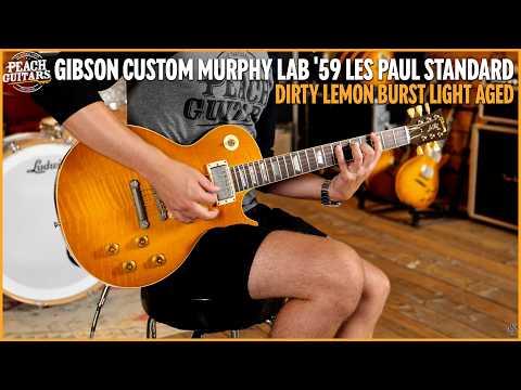 Gibson Custom Murphy Lab '59 Les Paul Standard | Dirty Lemon Burst Light Aged