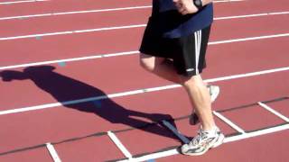 Agility - Ladder 1 Leg Zig Zag Hop