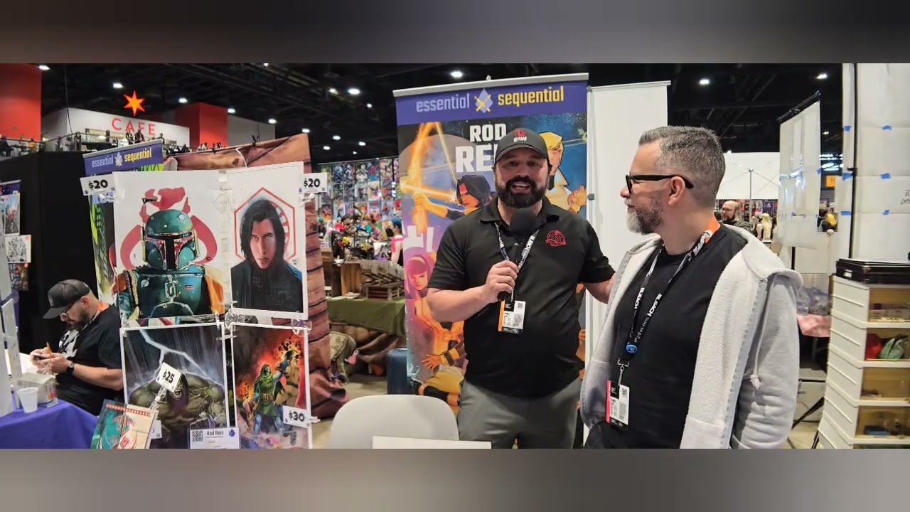FANTIM from Realm Kast got to chat with artist legend Rod Reis at C2E2 2025 