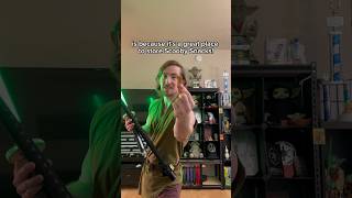 Why Does Shaggys Lightsaber Have A Scabbard? 