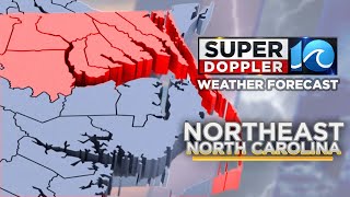NE North Carolina Weather Forecast Aug 14 2026