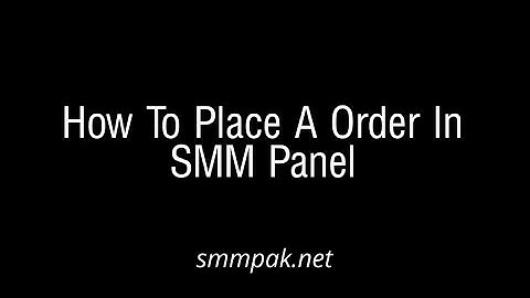 How to Place an Order on SMM Pak (2025 Order Guide)