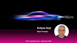 Eclipse Ibeji - SDV Contribution Day - Sept 2022