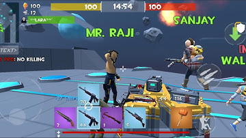 rocket royale playing with lara the hacker he joined me!!!