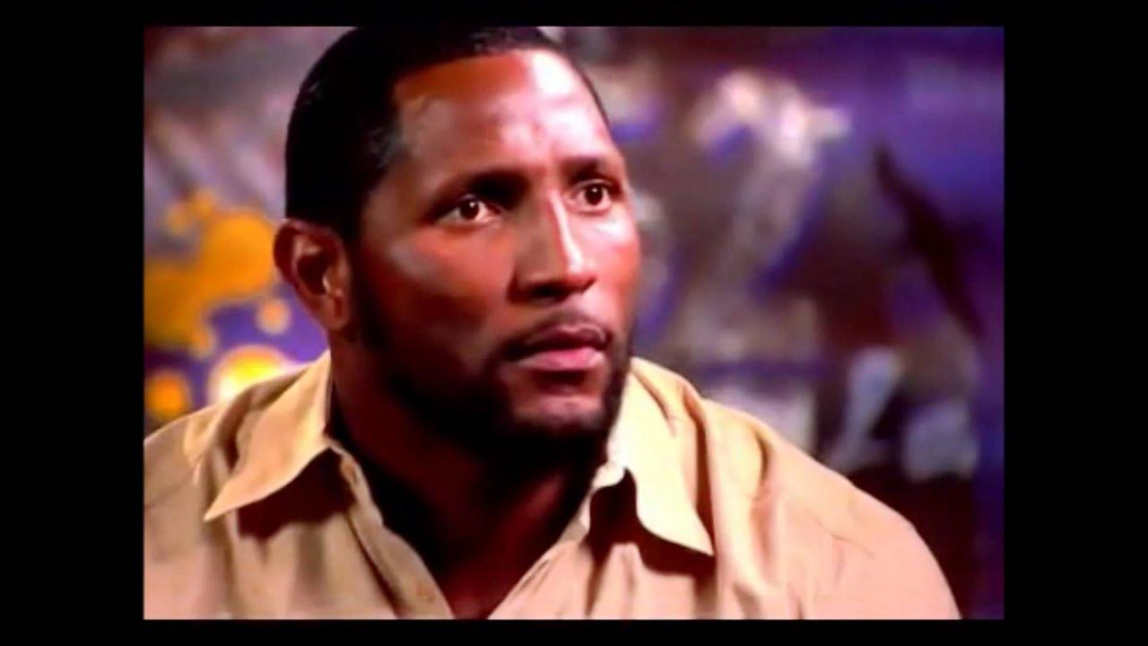 Inspired linebacker Ray Lewis discusses lockout, impact on crime - YouTube
