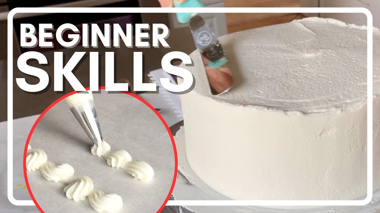 6 Cake Decorating Skills for Beginners!