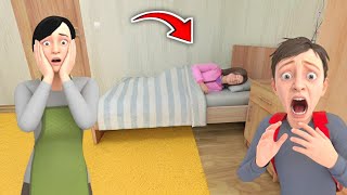 Schoolboy Runaway Stealth - But Vika Slept In Andrew’s Bed | Full Gameplay.  screenshot 2